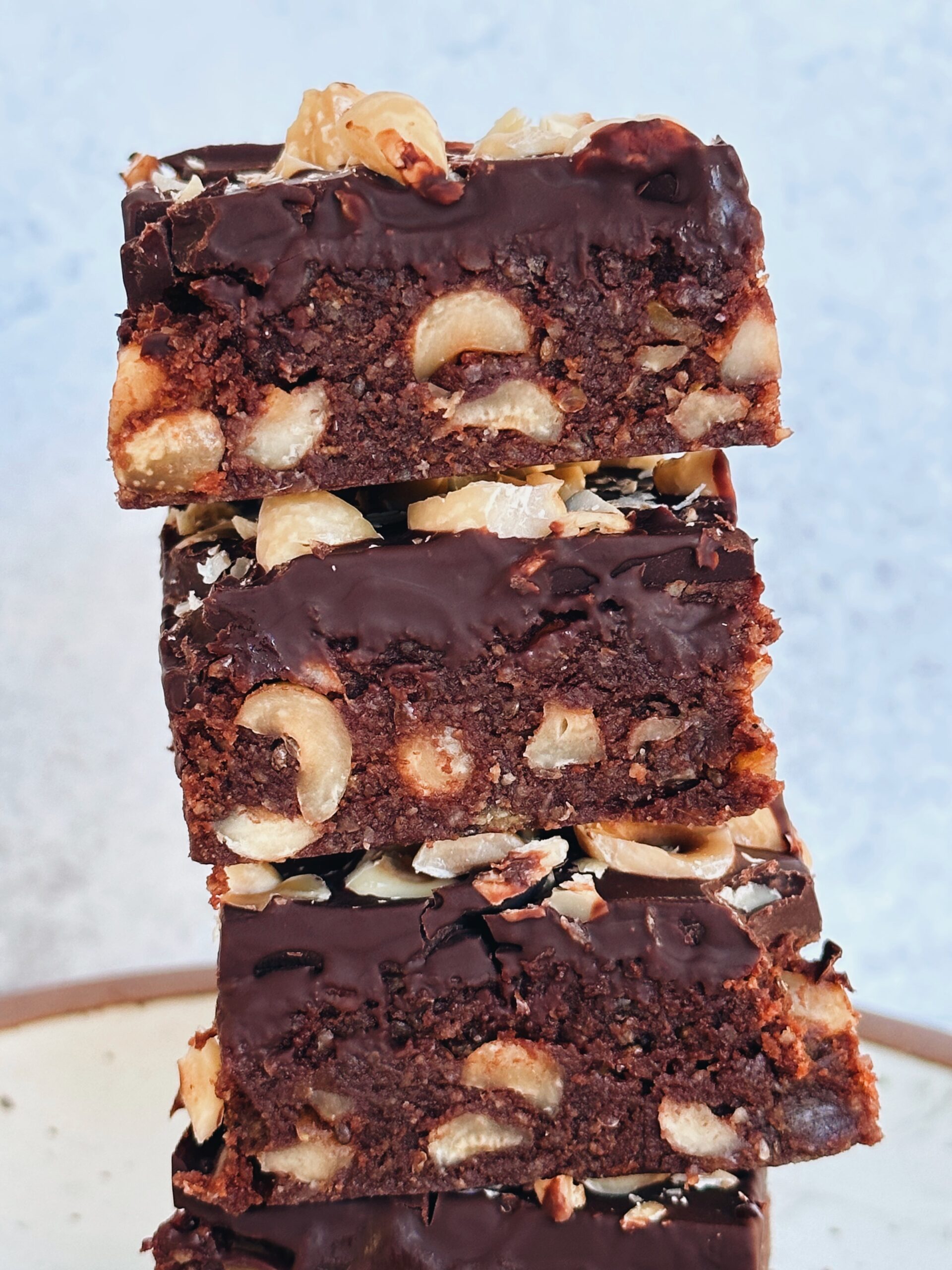 Hazelnut Brownie Protein Bars Lentine Alexis