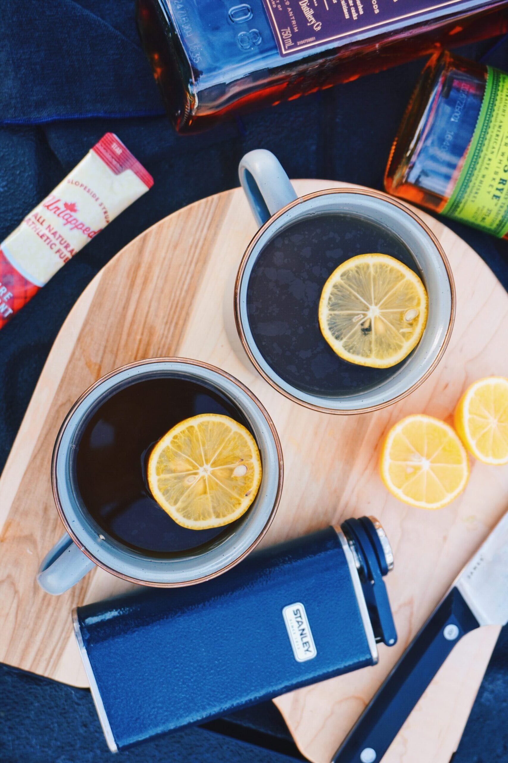 ginger-maple hot toddy