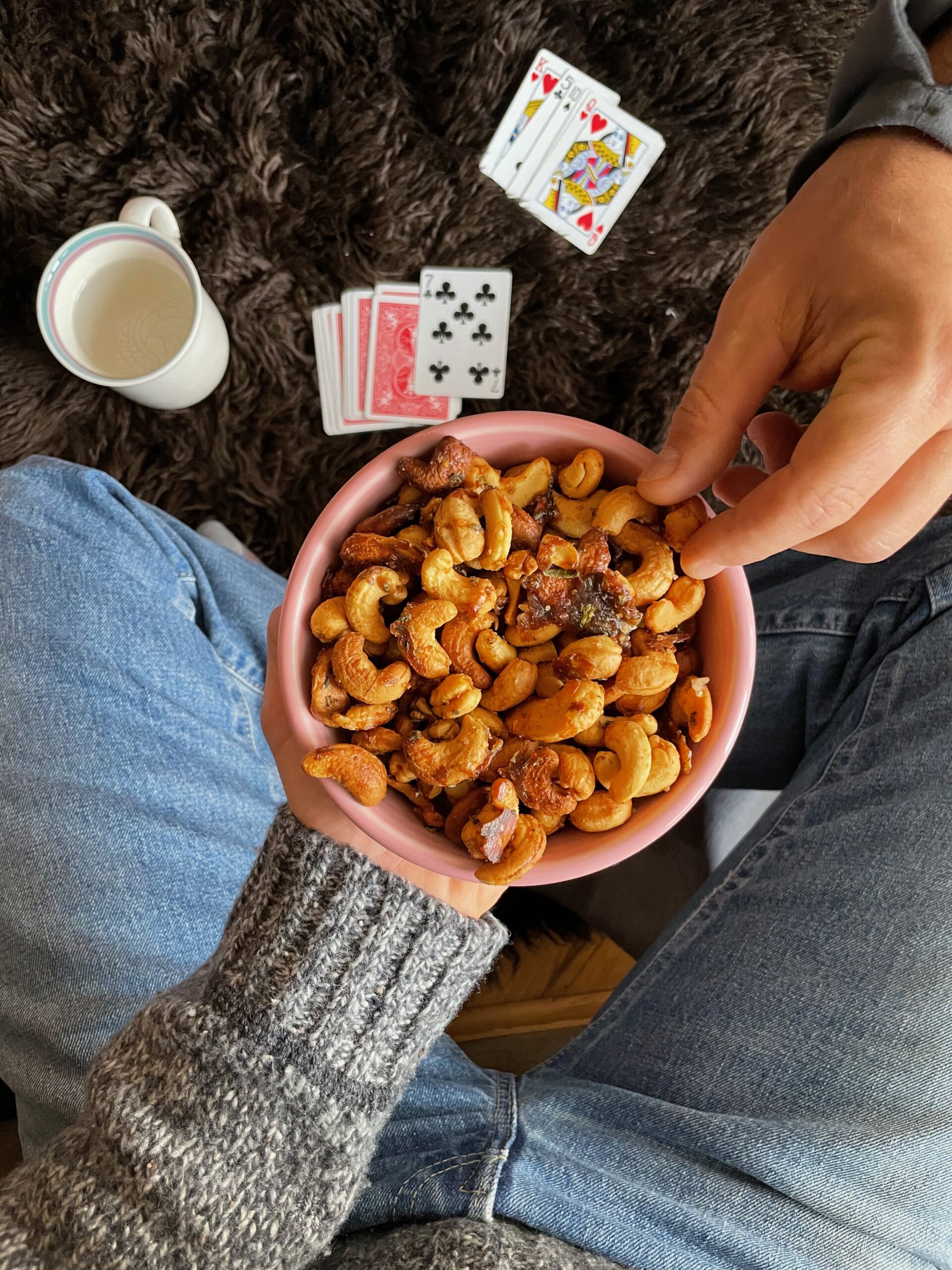 rosemary cocktail cashews